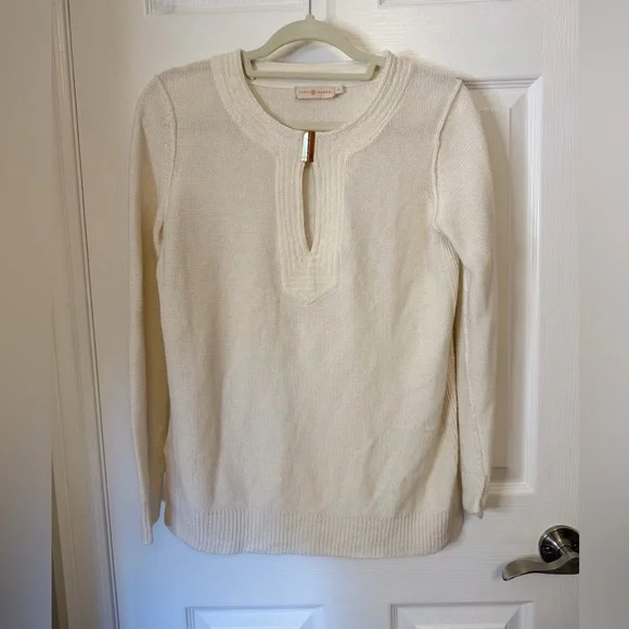 Tory Burch Linen Sweater Size M - Picture 2 of 8
